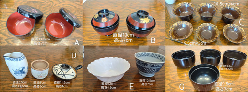 食器・漆器セット