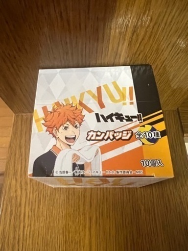 ハイキュー　缶バッチ　コンプリートセット