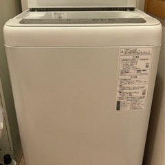 2019年製　panasonic 洗濯機