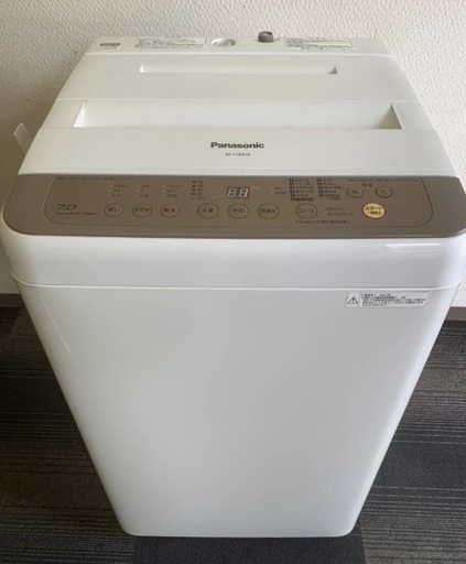 2017年製 Panasonic パナソニック 7.0kg 全自動洗濯機 NA-F70PB10
