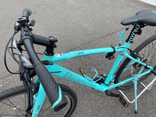 Bianchi C-Sport1 Bianchi C sport 1 クロスバイク チェレステカラー