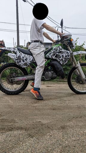 KDX125SR エンジン実働