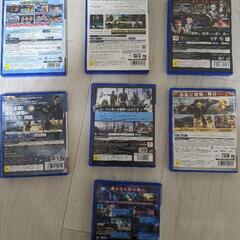 箱無しPS4本体一式、ソフト7つ