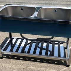 ⭐︎新品 アズマ 2槽シンク 1200×600×800mm 厨房用品⭐︎