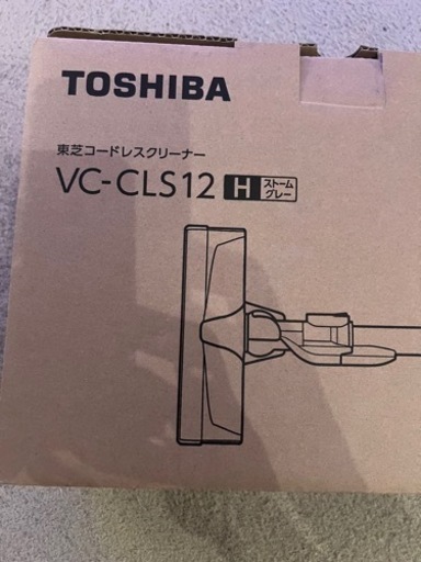 【超美品】23年製 TOSHIBA 東芝 コードレスクリーナー VC-CLS12