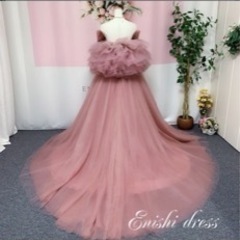 美品　カラードレス　結婚式