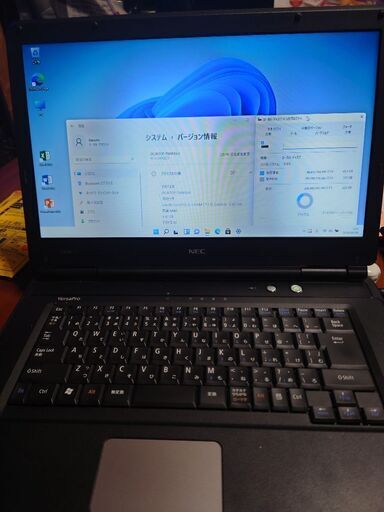 ノートパソコン NEC PC win11