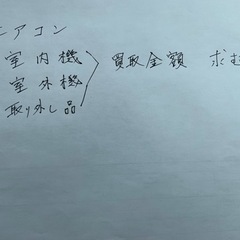 エアコン　
