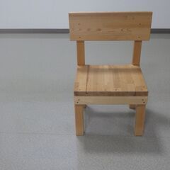 （出品番号534）【中遠クリーンセンター・リユース品】木製椅子