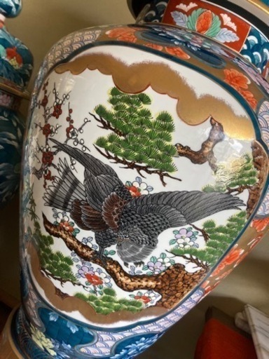 豪華大壺　飾壺　床壺　未使用品　有田焼