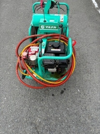 マルナカ 自走ラジコン動噴 HKC30R2リモコン付き エンジン始動等簡易