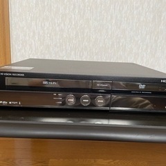 DVDレコーダー　
AQUOSハイビジョンビデオレコーダー