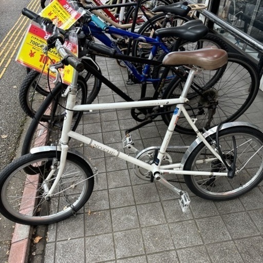 ミニベロNO:CHE ノーチェ asahi あさひ 20インチ自転車 carry\u0026tour991