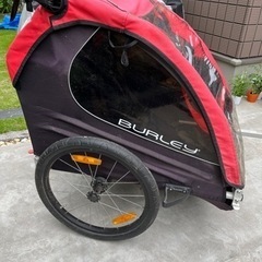 burley チャイルドトレーラー　honeybee　ほぼ未使用品です。 Burley バーレー ハニー ビー チャイルドトレーラー