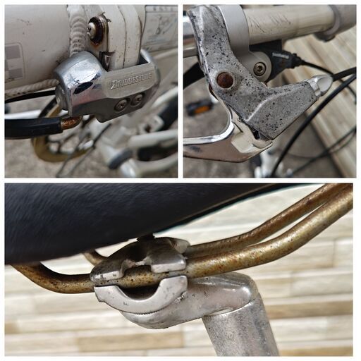 中古自転車 7段変速 16/18インチ 折り畳み 軽整備済み 防犯登録対応