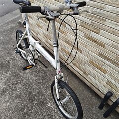 中古自転車 7段変速 16/18インチ 折り畳み 軽整備済み 防犯登録対応 町田