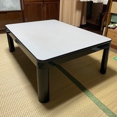 長方形こたつテーブル ダイニングテーブル