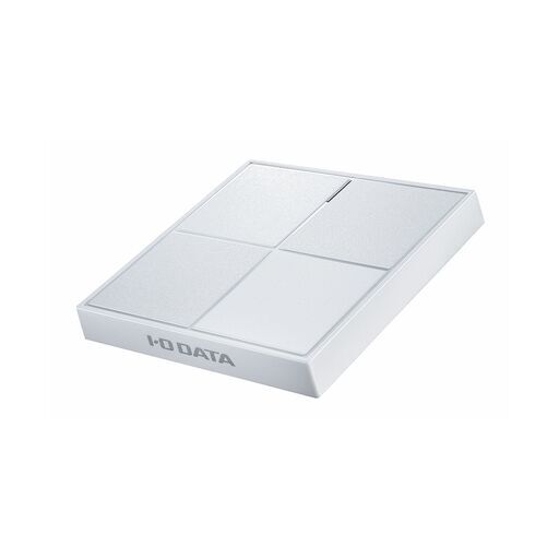 IO DATA アイオーデータ ポータブルSSD 2TB SSPL-UT2W ミルクホワイト PS5 PS4 対応 外付けSSD