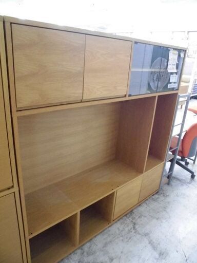 ///　値下げしました！！　///　ＩＤ：461307　スタッキングテレビボード　無印