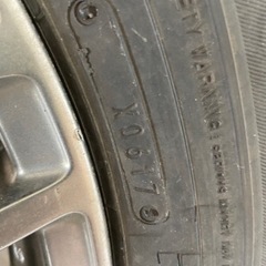 16インチ　ホイール付きタイヤ