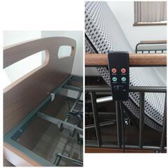 ★【ニトリ】美品❗2024年購入!!電動ベッド 2モーター　ライズ2　家具 ベッド　11万円位で購入　サイトガード付き　💳自社配送時🌟代引き可💳※現金、クレジット、スマホ決済対応※   