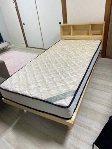 「美品」ベッド シングルベッド
