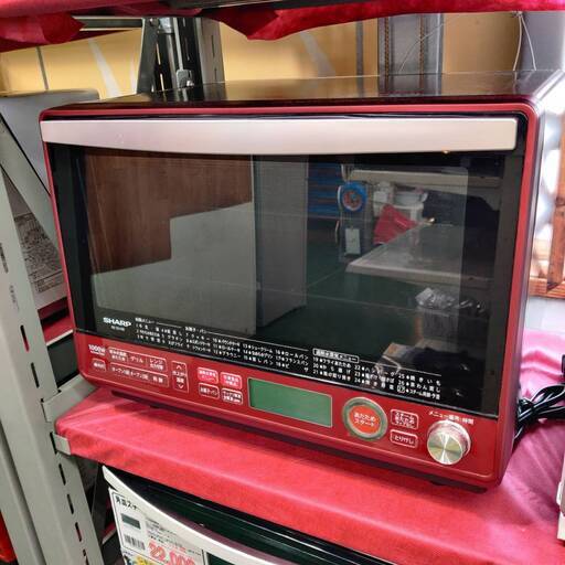 【愛品倶楽部柏店】 SHARP 過熱水蒸気オーブンレンジ RE-SS10B-R 2017年製