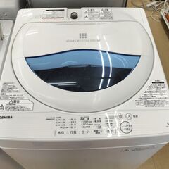 ★ジモティー割有★  TOSHIBA　５K洗濯機　AW-5G　2...