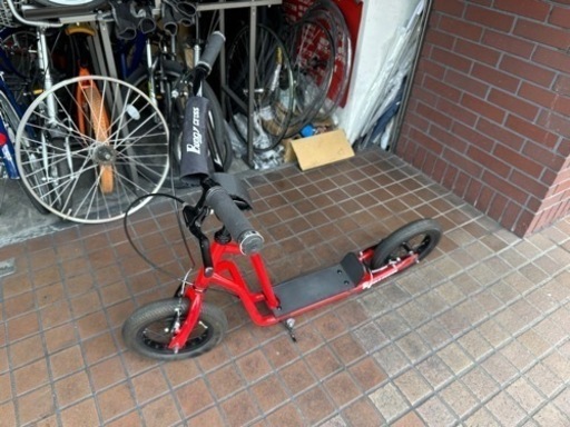 ★美品★バギクロス　キックボード　レッド