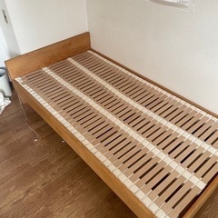 IKUSUSU家具 ベッド シングルベッド