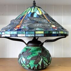 ウォーキーセレクション トンボ ステンドグラス 直径：約41cm ライト