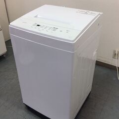 （7/15受渡済）JT8897【IRISOHYAMA/アイリスオーヤマ 5.0㎏洗濯機】美品 2022年製 IAW-T503E 家電 洗濯 簡易乾燥付