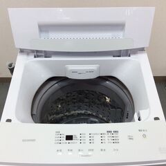（7/15受渡済）JT8897【IRISOHYAMA/アイリスオーヤマ 5.0㎏洗濯機】美品 2022年製 IAW-T503E 家電 洗濯 簡易乾燥付