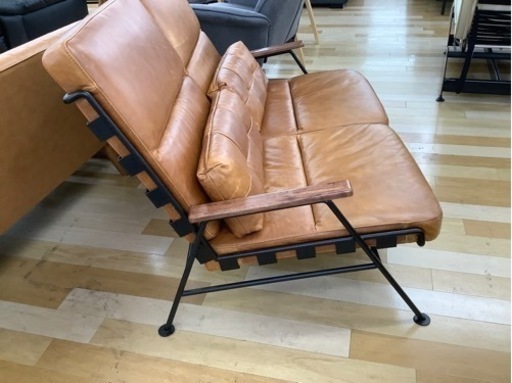 【トレファク ラパーク岸和田店】総革　2人掛けソファーを入荷いたしました！ トレファク ラパーク岸和田店】総革 2人掛けソファーを入荷いたしました！