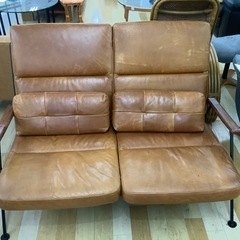 トレファク ラパーク岸和田店】総革 2人掛けソファーを入荷いたしました！