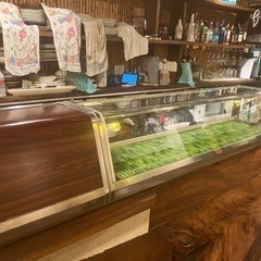 『値下げ中』寿司ネタショーケース