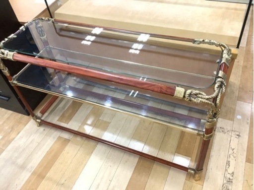 【トレファク ラパーク岸和田店】2段ガラスラック入荷いたしました！