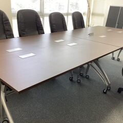 オフィス家具　会議テーブル　ミーティングテーブル　デスク　フラッ...