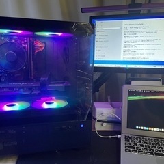 引取り待ち】説明必読 引取限定 ゲーミングPC 人気のピラーレスケース