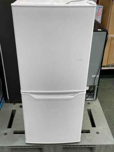 E10　YAMAZEN 2ドア冷蔵庫 YFR-D111 106L 2021年製