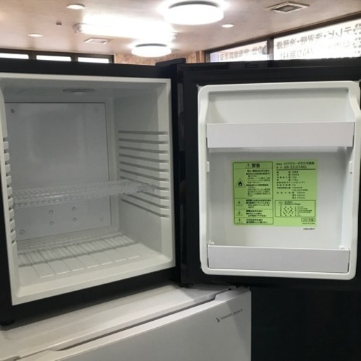 1ドアミラーミラーガラス冷蔵庫 2021年製 A-Stage 1ドアミラーガラス