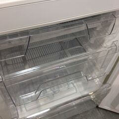 （8/7受渡済）JT8900【IRISOHYAMA/アイリスオーヤマ 2ドア冷蔵庫】美品 2022年製 IRSD-14A-W 家電 キッチン 冷蔵冷凍庫 右開き 142L