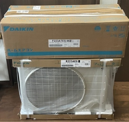 DAIKIN ダイキン ルームエアコン   F223ATES-W R223AES 新品未開封