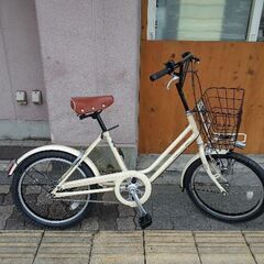 [BRIDGESTONE] VEGAS(ベガス)20吋 ミニベロ(小径車) シングル/クリームアイボリー