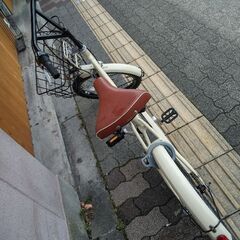 [BRIDGESTONE] VEGAS(ベガス)20吋 ミニベロ(小径車) シングル/クリームアイボリー