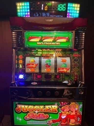 決まりました、ジャグラー ガール5号機