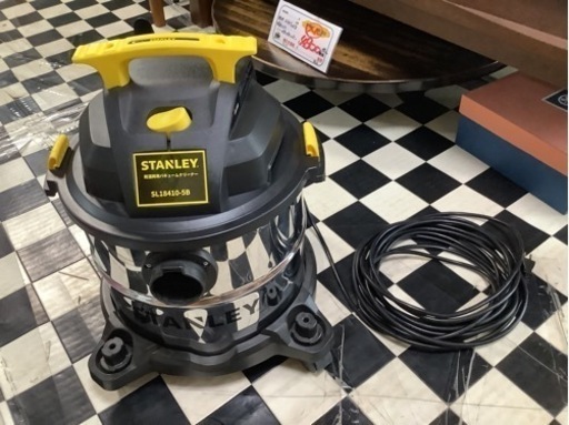 【リサイクルサービス八光】2021年製　スタンレー　 バキュームクリーナー 乾湿両用　 SL18410-5B