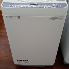 ☆ジモティ割あり☆ SHARP 洗濯機 7.0kg 18年製 動作確認／クリーニング