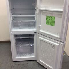 （6/15受渡済）JT8901【IRISOHYAMA/アイリスオーヤマ 2ドア冷蔵庫】美品 2022年製 IRSD-14A-W 家電 キッチン 冷蔵冷凍庫 右開き 142L