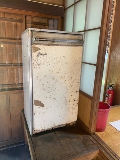 冷蔵庫　ナショナル　レトロ　可動品